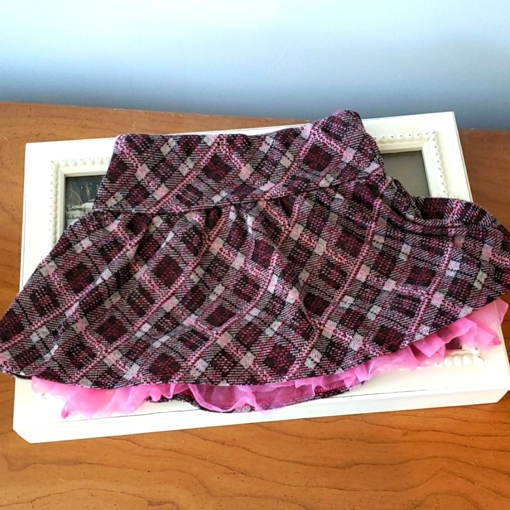 5/$20 Knit Works Plaid Skirt